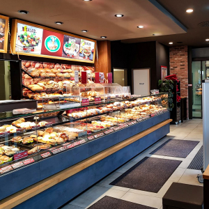 Die Innenansicht der Bäckerei Ihle in Marktoberdorf.