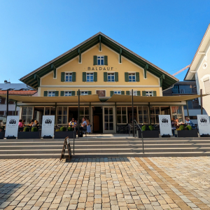 Die Außenansicht des DaAmici Baldauf in Marktoberdorf.